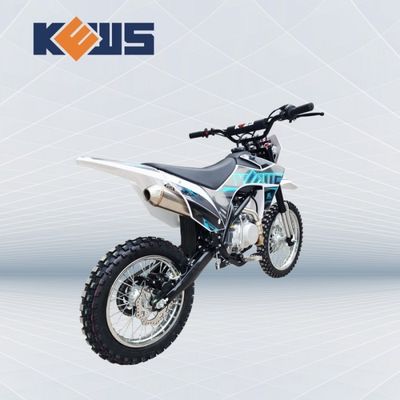 KEWS Jante en fer 125CC Pitbike 4 Temps Enduro Motos Suspension arrière pour adolescents