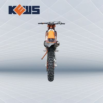 KEWS MT250cc Cadre orange refroidissement à l'eau 2 temps moto hors route avec jante EXCEL
