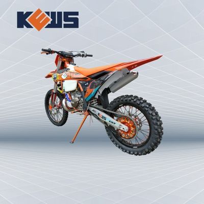 KEWS MT250cc Cadre orange refroidissement à l'eau 2 temps moto hors route avec jante EXCEL