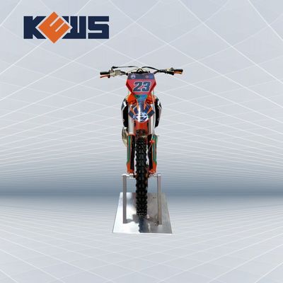 Carburateur alimenté 250 cc refroidi à l'eau 2 temps Motocross avec allumage CDI et autocollants en option