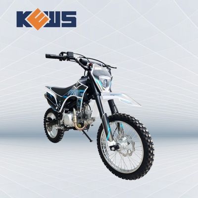 KEWS Jante en fer 125CC Pitbike 4 Temps Enduro Motos Suspension arrière pour adolescents