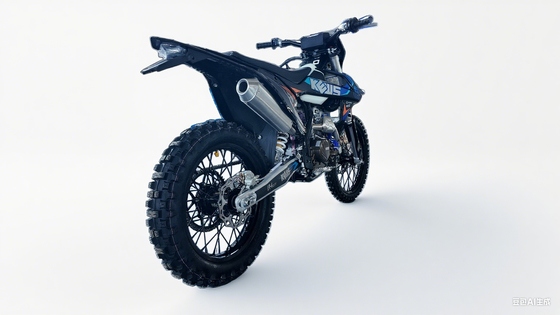 K16 YBS300 4 temps Enduro moto bleu 292cc EFI
