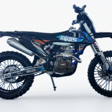K16 YBS300 4 temps Enduro moto bleu 292cc EFI