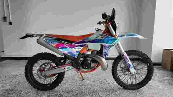 KEWS 1E72MN XFH300 2 Stroke Enduro Motorcycle with 290ML Piston Displacement and 38.6KW Maximum Power