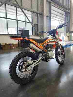 KEWS 175FMN PR300 4T Moto d'enduro/motocross avec moteur PR300, cylindrée de 271,3 ml et démarreur électrique